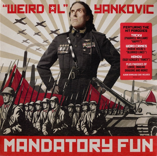 Weird Al Yankovic - Mandatory Fun (NM, 2014 US w/original hype sticker and shrink)