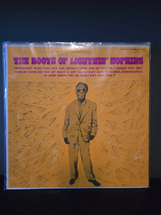 Lightnin' Hopkins - The Roots of Lightnin' Hopkins (VG+)