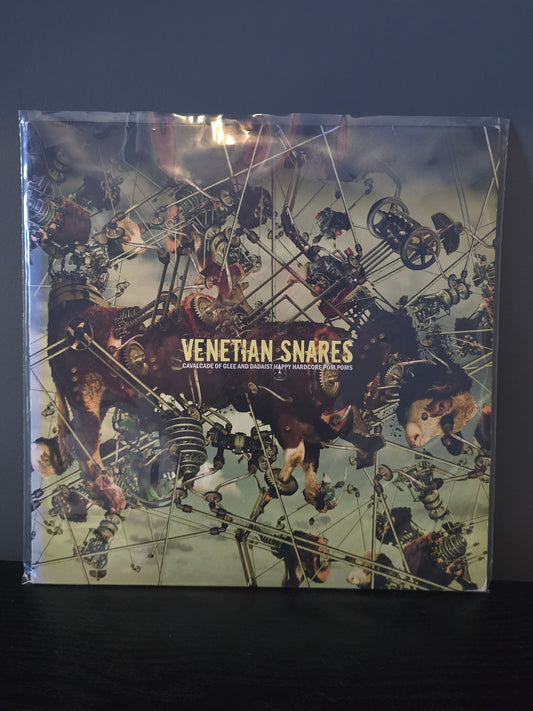 Venetian Snares - Cavalcade Of Glee And Dadaist Happy Hardcore Pom Poms Venetian Snares (VG+ overall)