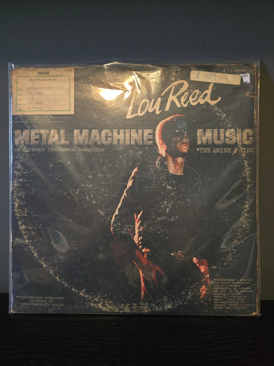 Lou Reed - Metal Machine Music (75 US, G cover, strong VG vinyl)