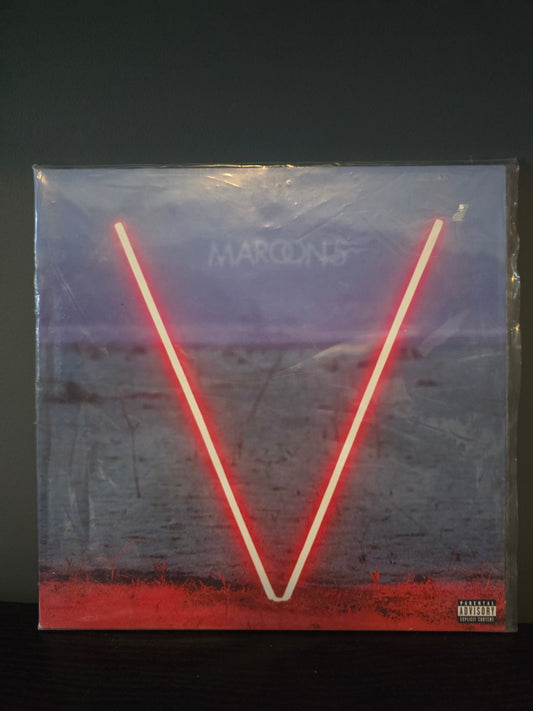 Maroon 5 - V (VG+, red)